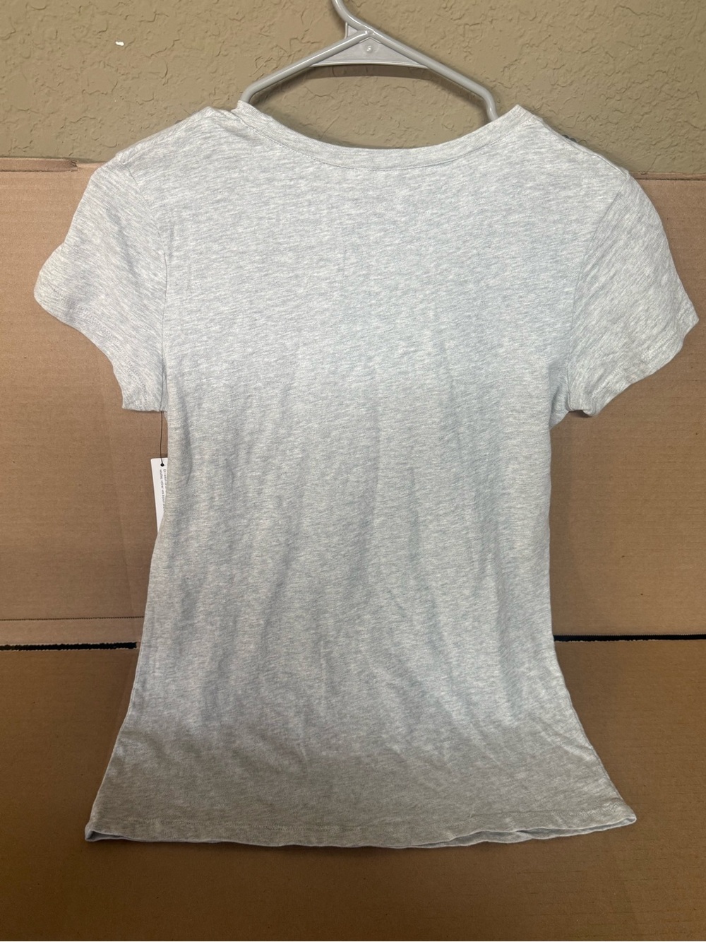 Halogen Light Gray Short Sleeve Tee - Picture 3 of 3